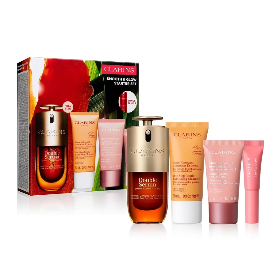 Clarins DOUBLE SERUM 2-in-1 Face Serum skincare and beauty product