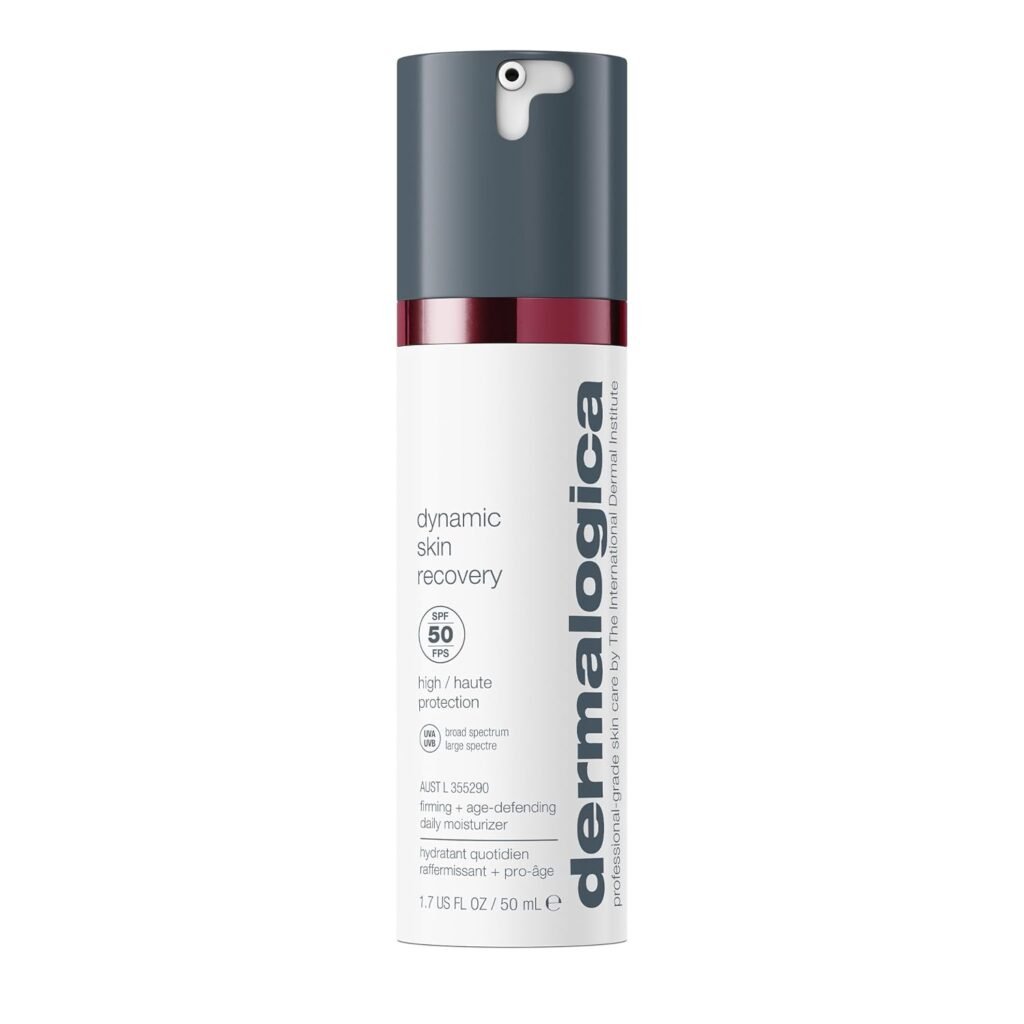 Dermalogica Dynamic Skin Recovery SPF50 anti-aging moisturizer bottle