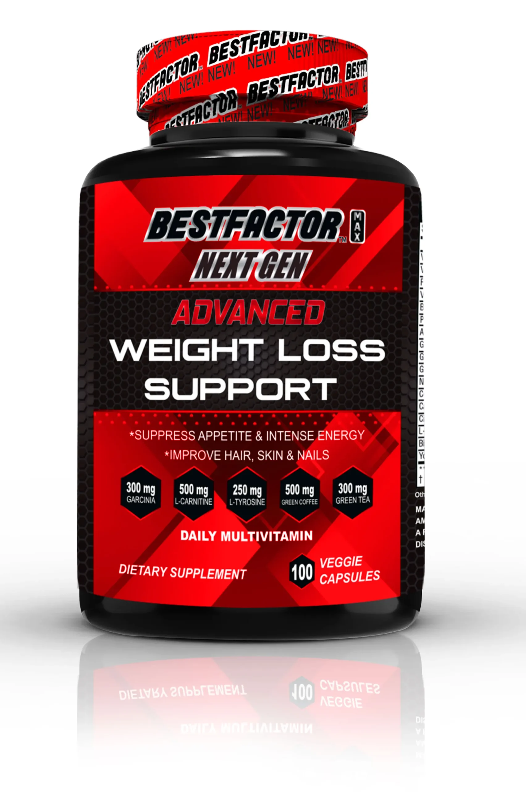 BestFactor MAX Next Gen Weight Loss Support 3 Bottles